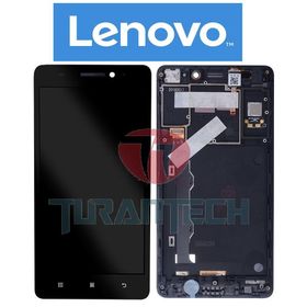 Parça Bankası Lenovo A7000 Dokunmatik Çıtalı Siyah Lcd Ekran