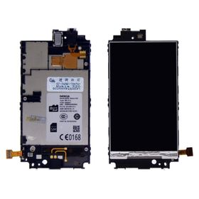 Parça Bankası Nokia Lumia 520 Dokunmatik Çıtalı Siyah LCD Ekran