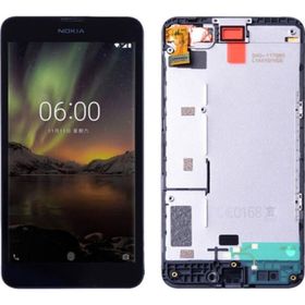 Parça Bankası Nokia Lumia 635 Dokunmatik Çıtalı Siyah LCD Ekran