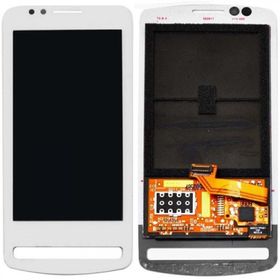 Parça Bankası Nokia N700 Dokunmatik Çıtasız Beyaz LCD Ekran