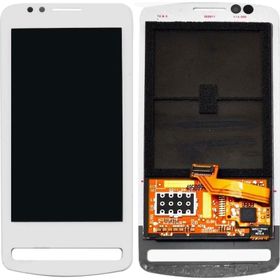 Parça Bankası Nokia N700 Dokunmatik Çıtasız Beyaz LCD Ekran