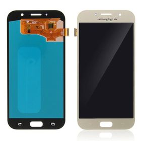 Parça Bankası Samsung Galaxy A7 2017 A720 Oled Gold Dokunmatik Lcd Cep Telefonu Ekranı