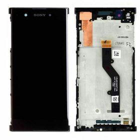 Parça Bankası Sony Xperia XA1 Plus Dokunmatik Çıtalı Siyah LCD Ekran