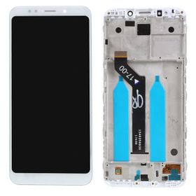 Parça Bankası Xiaomi Redmi 5 Plus Çıtalı Beyaz Dokunmatik Lcd Cep Telefonu Ekranı