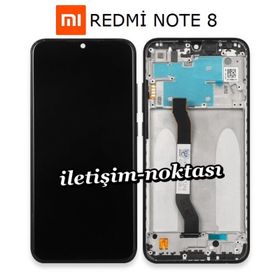 Parça Bankası Xiaomi Redmi Note 8 Dokunmatik Çıtalı Siyah Lcd Ekran