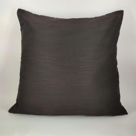 Paredora Çizgili Kahve Kırlent Kılıfı