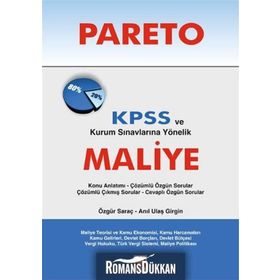 Pareto KPSS ve Kurum Sınavlarına Yönelik Maliye Anıl Ulaş Girgin Ekin Basım Yayın