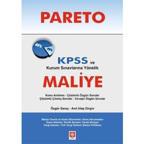 Pareto KPSS ve Kurum Sınavlarına Yönelik Maliye Anıl Ulaş Girgin Ekin Basım Yayın