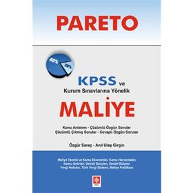PARETO KPSS ve Kurum Sınavlarına Yönelik Maliye - Özgür Saraç