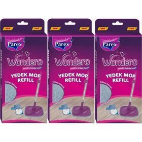 Parex 3 Adet Wondero Yedek Paspas Mop