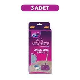 Parex 3 Adet Wondero Yedek Paspas Mop
