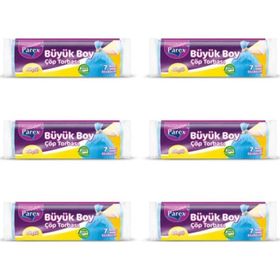Parex 6'lı Güçlü Büyük Boy Çöp Torbası