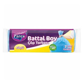 Parex 7'li Güçlü Battal Boy Çöp Torbası (6 adet)