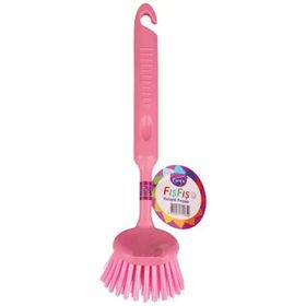 Parex Fışfış Pembe Bulaşık Fırçası