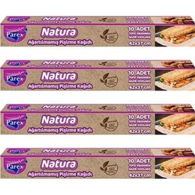 Parex Natura Ağartılmamış Hazır Pişirme Kağıdı (2 adet)