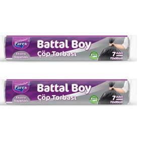 Parex Premium Battal Boy 2'li Çöp Torbası