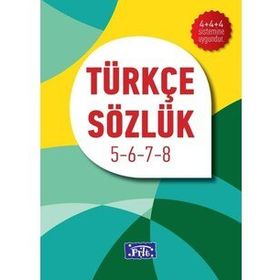 Parıltı İlköğretim 5-6-7-8 Türkçe Sözlük