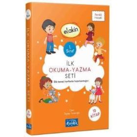 Parıltı Yayınları 1. Sınıf Elakin İlk Okuma Yazma Seti 10 Kitap Takım