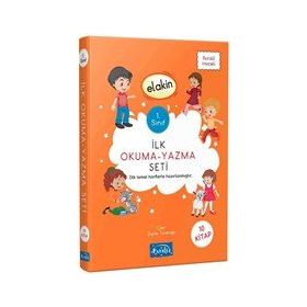Parıltı Yayınları 1. Sınıf Elakin İlk Okuma Yazma Seti 10 Kitap Takım