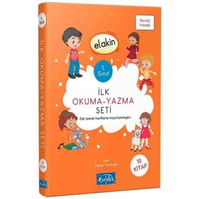 Parıltı Yayınları 1. Sınıf Elakin İlk Okuma Yazma Seti 10 Kitap Takım
