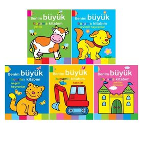 Parıltı Yayınları Benim Büyük Boyama Kitabım