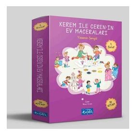 Parıltı Yayınları - Kerem ile Ceren’in Ev Maceraları 10 Kitap Set