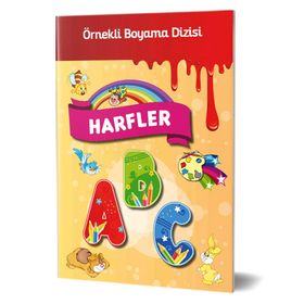 Parıltı Yayınları Örnekli Boyama - Harfler