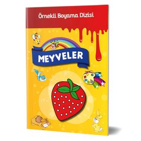 Parıltı Yayınları Örnekli Boyama - Meyveler