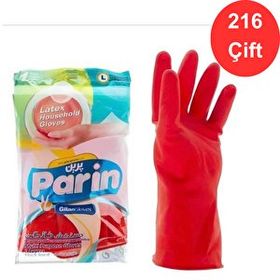 Parin Large 216 Çift Lateks Bulaşık ve Temizlik Eldiveni