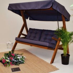 Paris 2000 Ahşap Dış Mekan Bahçe Salıncağı