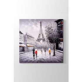 Paris Sokaklarında Tablosu