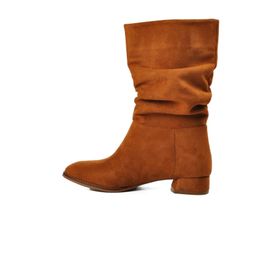 Park Moda K04 Taba Süet Kadın Bot