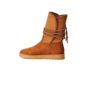 Park Moda K706 Taba Süet İçi Polarlı Kadın Bot