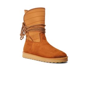 Park Moda K706 Taba Süet İçi Polarlı Kadın Bot