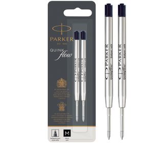 Parker 1950372 Siyah 2'li Paket Orta Uçlu Yedek Kalem İçi