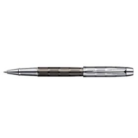 Parker Im Premium Desenli Iki Renk Metal Ct Dolma+Roller+Tükenmez Kalem