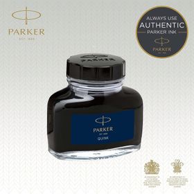 Parker Quink Mavi-Siyah 57 ml Dolma Kalem Şişe Mürekkebi