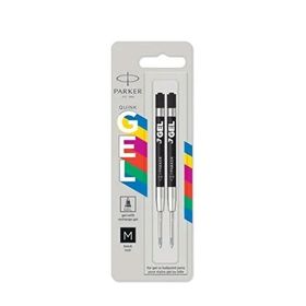 Parker Refill 2'li Mürekkep M Uç Siyah Jel Kalem