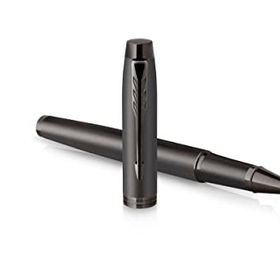 Parker Roller Top IM Monokrom Bronz PVD F Uç Siyah Dolma Kalem