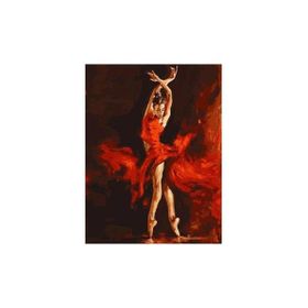 Parla 40x50 cm Aşkın Rengi ve Tango Sayılarla Boyama Seti Rulo Duvar Sticker