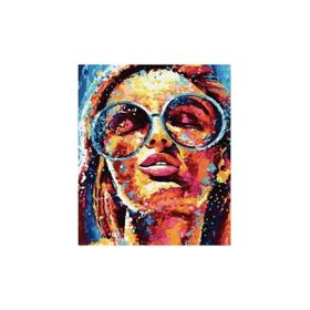 Parla 40x50 cm Aslının Rüyası Sayılarla Boyama Seti Rulo Duvar Sticker