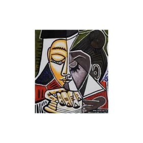 Parla 50x65 cm Masum Kadın Sayılarla Boyama Seti Rulo Duvar Sticker
