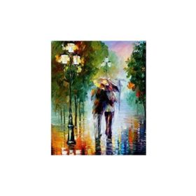 Parla 60x75 cm Kasımda Aşk Başkadır Sayılarla Boyama Seti Rulo Duvar Sticker
