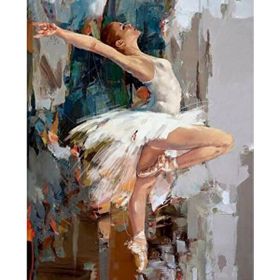 Parla Canvas Balenin Gizemli Duruşu 60x75 cm Sayılarla Rulo Boyama Seti