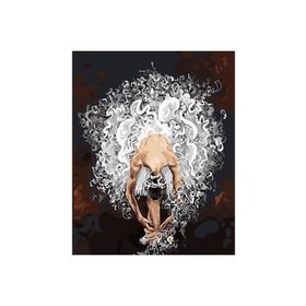Parla Canvas Beyaz Balerinler Sayılarla Rulo 40x50 cm Boyama Seti Duvar Sticker
