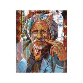 Parla Canvas Çınarın Derinliği Rulo 50x65 cm Renkli Sayılarla Boyama Seti Duvar Sticker
