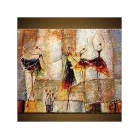 Parla Canvas Çöl Dansı 2 Rulo 40x50 cm Renkli Sayılarla Boyama Seti Duvar Sticker