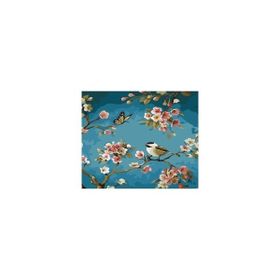 Parla Canvas Daldaki Kuşlar 1 Sayılarla Rulo 100x140 cm Renkli Boyama Seti Duvar Sticker