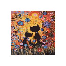 Parla Canvas Kedilerin Rüyası Sayılarla Rulo 40x50 cm Boyama Seti Duvar Sticker