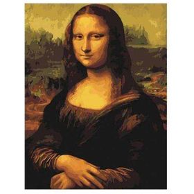 Parla Canvas Monalisa Sayılarla Rulo 60x75 cm Boyama Seti Duvar Sticker